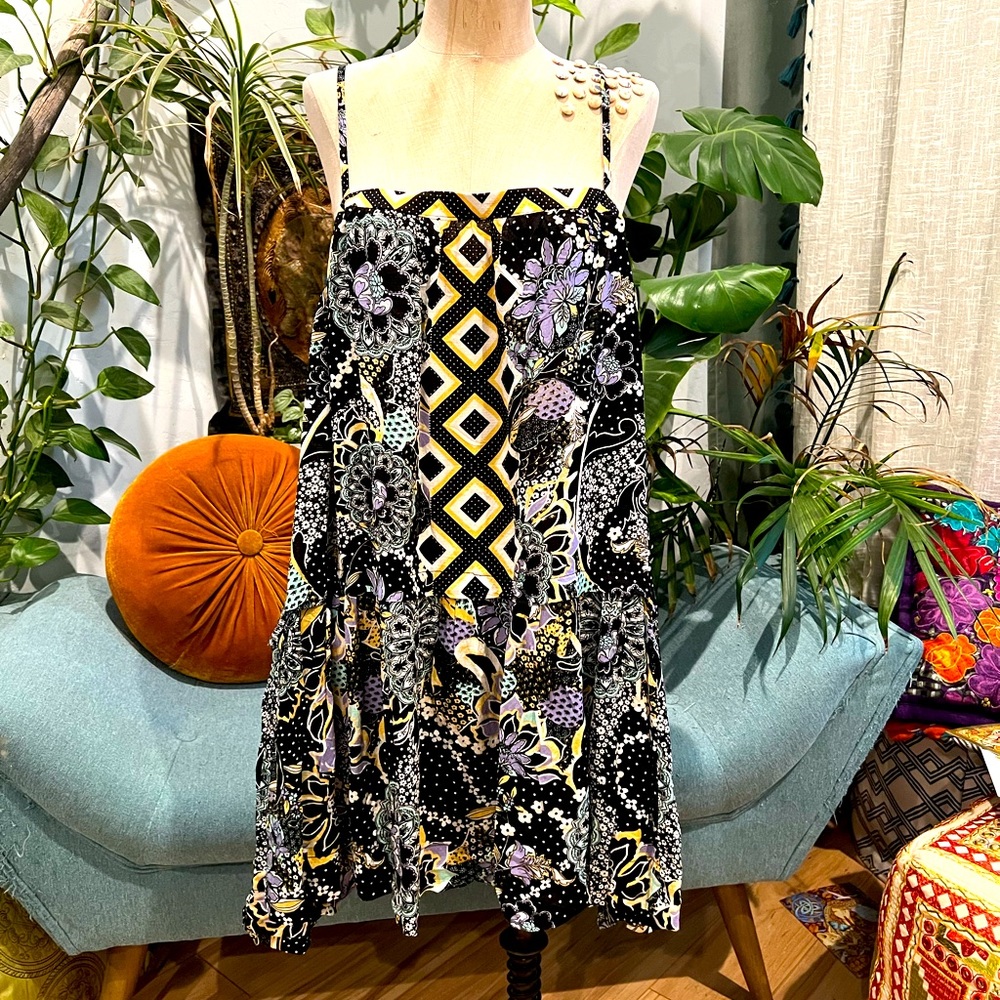 Boho Free People Dress Medium